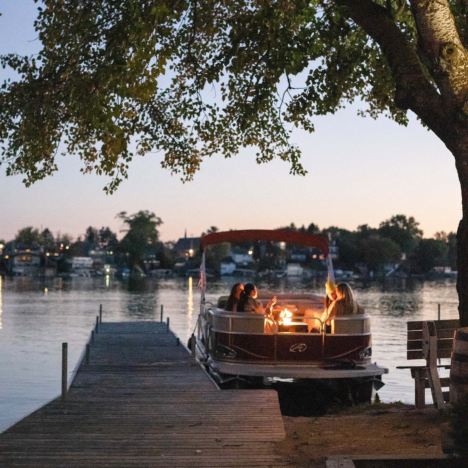 FlameDock™ Boots-Feuerstelle