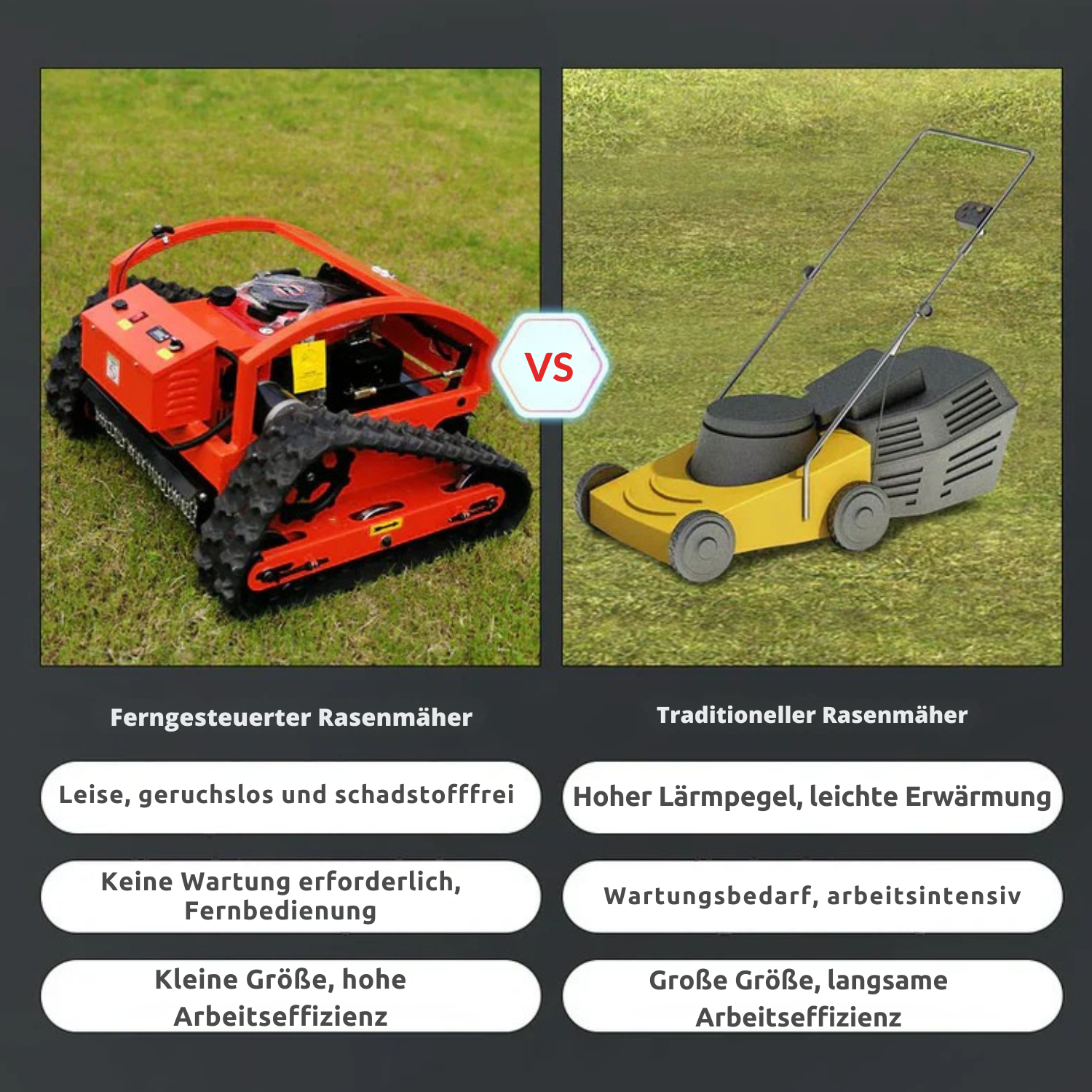 GreenForce™ Gelände-Mäher