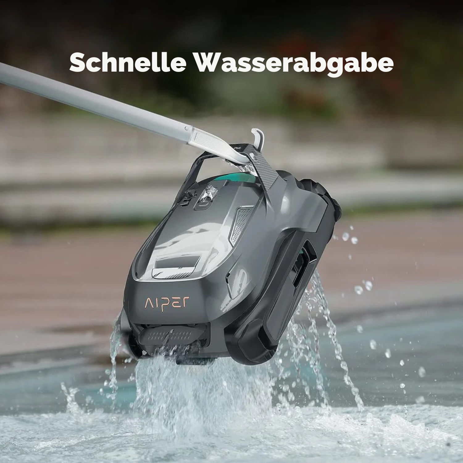 AquaGlanz™ Kabelloser Poolreiniger