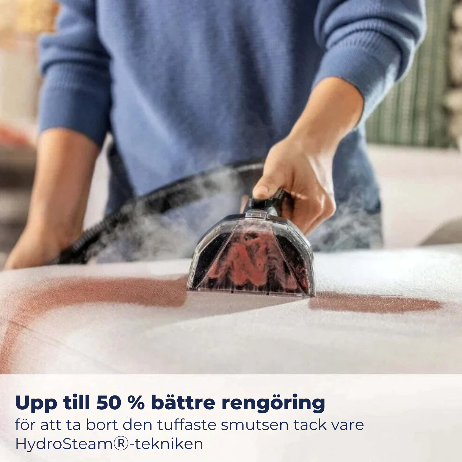 MaxGlim™ Portabel matt- och klädselrengörare
