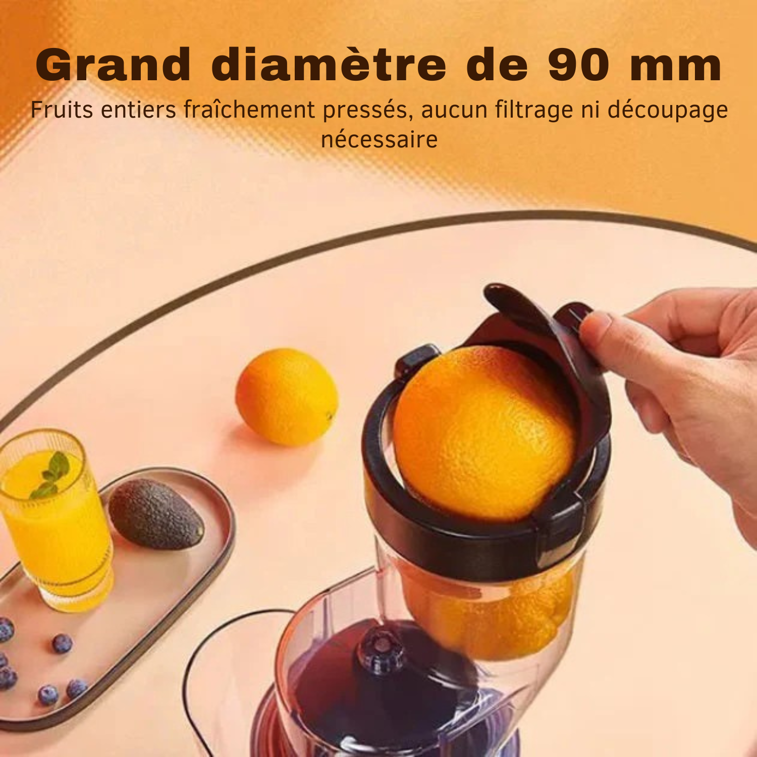 JuiceNest™ Presse-agrumes automatique