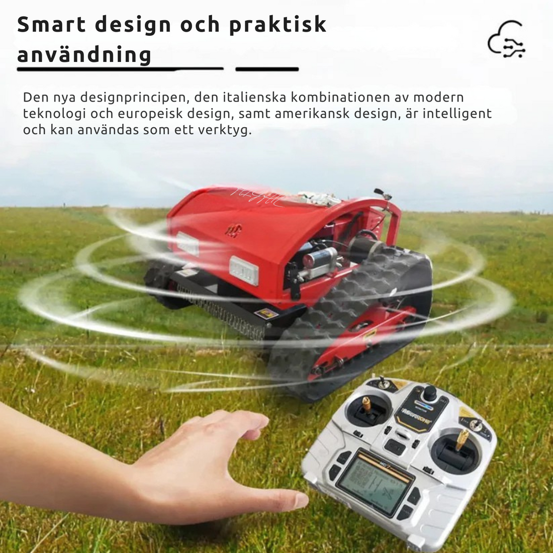 GrassCut™ Fjärrstyrd Terränggående Gräsklippare